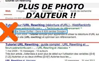 La fin des balises authorship dans les résultats Google